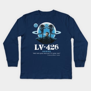 Acheron (LV-426) Funny Print Kids Long Sleeve T-Shirt